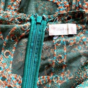 Maxi boho embroidered dress